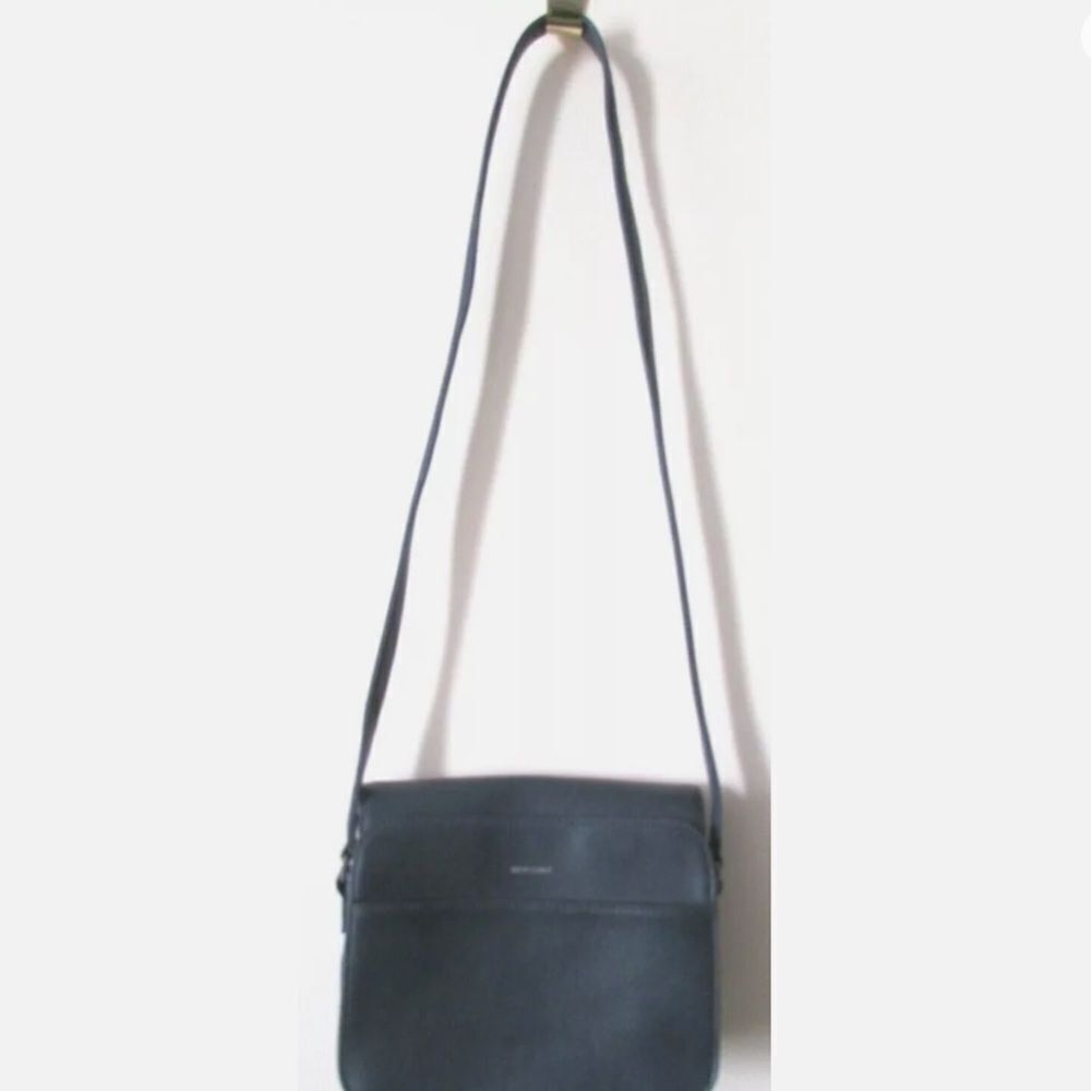 MATT & NAT Vegan Leather Blue Purse Crossbody Bag Handbag